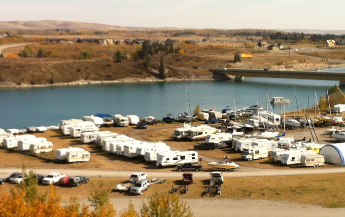 RV Storage for Calgary and Cochrane.